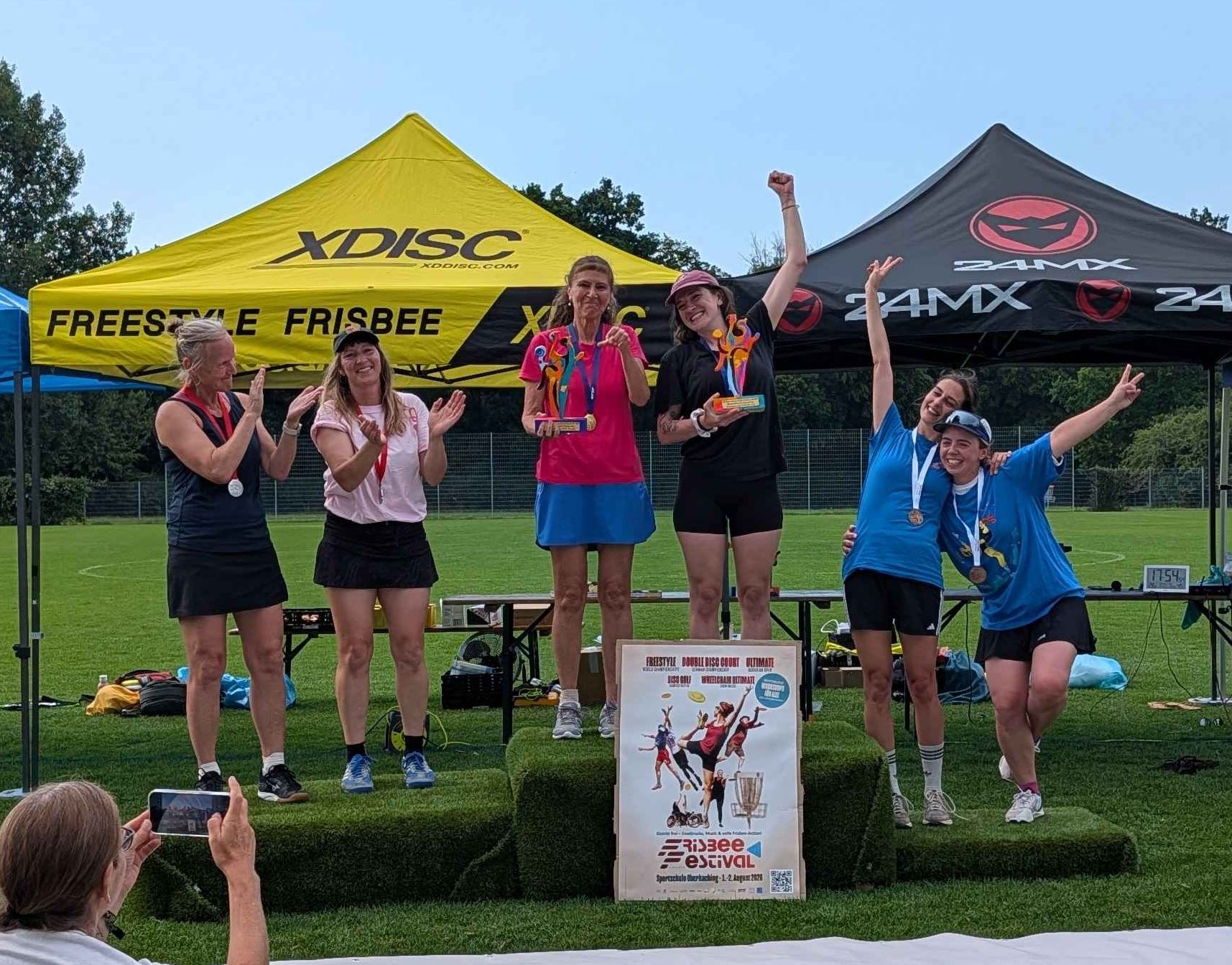 Award ceremony Freestyle Women