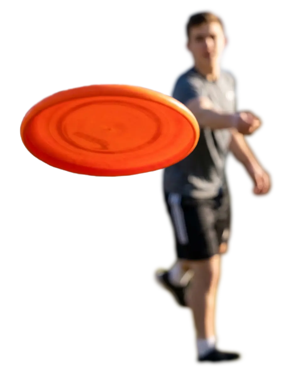 Frisbee player